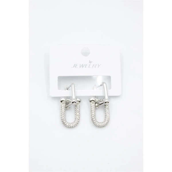 biçomi TF Zincir Küpe - Gümüş