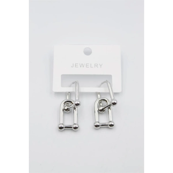 biçomi TF Zincir Küpe - Gümüş