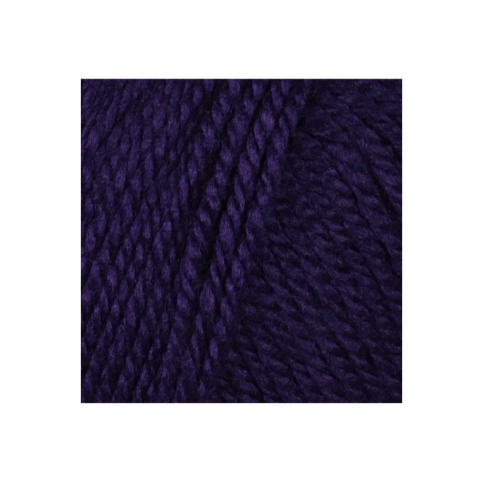 1 Adet Dora El Örgü İpi Yünü 100 gr 060 Koyu Mor