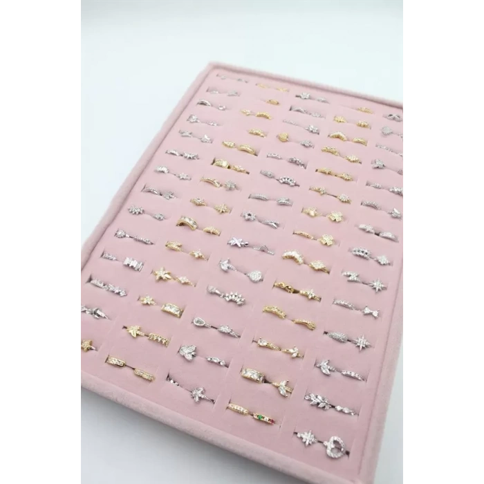 140lı Standlı Halka Tragus Küpe - ÇOK RENKLİ