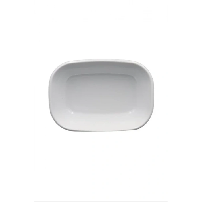 17 Cm Melamin Kare Kayı Tabak Biçomi-054