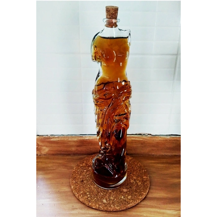 2 Adet Venüs Yağdanlık - Kadın Figürlü Sirkelik Sosluk 180 Ml
