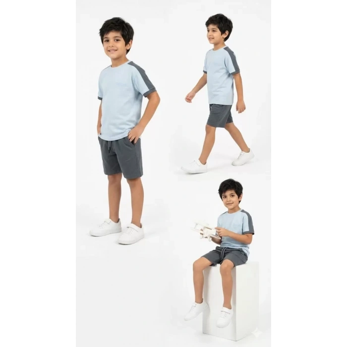 3/10 Yaş Penye Kumaş Çocuk Takımı