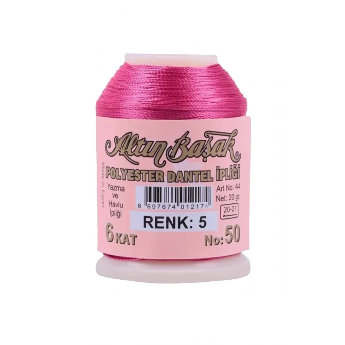 3 Adet Altınbaşak Oya ve Dantel İpi 20 gr - Biçomi - No: 005 - 432 - 357