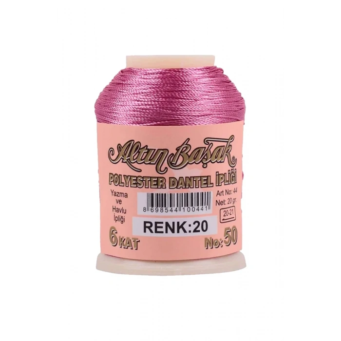 3 Adet Altınbaşak Oya ve Dantel İpi 20 gr - Biçomi - No: 020