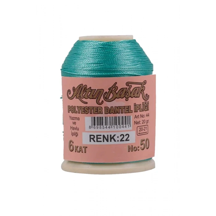 3 Adet Altınbaşak Oya ve Dantel İpi 20 gr - Biçomi - No: 022