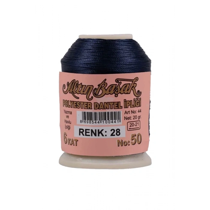 3 Adet Altınbaşak Oya ve Dantel İpi 20 gr - Biçomi - No: 028