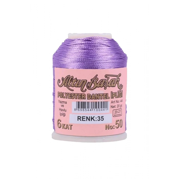 3 Adet Altınbaşak Oya ve Dantel İpi 20 gr - Biçomi - No: 035