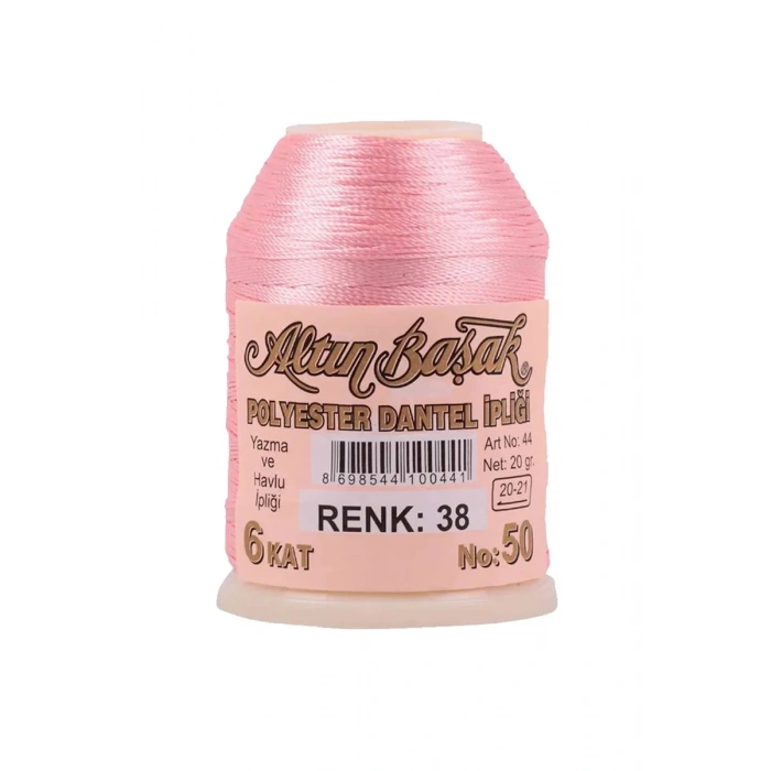 3 Adet Altınbaşak Oya ve Dantel İpi 20 gr - Biçomi - No: 038