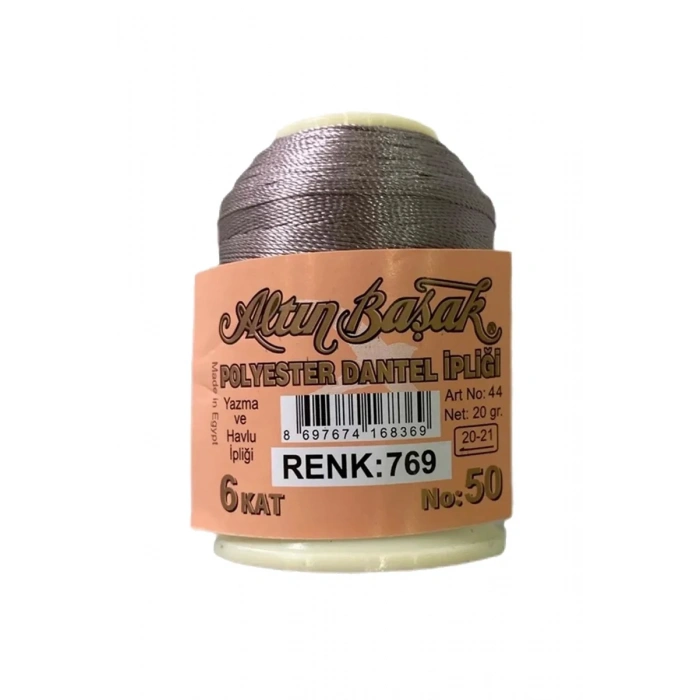 3 Adet Altınbaşak Oya ve Dantel İpi 20 gr - Biçomi - No: 041 - 701 - 769