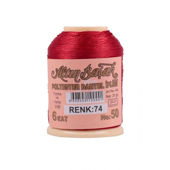 3 Adet Altınbaşak Oya ve Dantel İpi 20 gr - Biçomi - No: 074