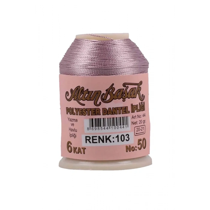 3 Adet Altınbaşak Oya ve Dantel İpi 20 gr - Biçomi - No: 103