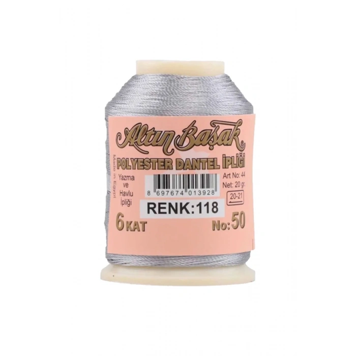 3 Adet Altınbaşak Oya ve Dantel İpi 20 gr - Biçomi - No: 118