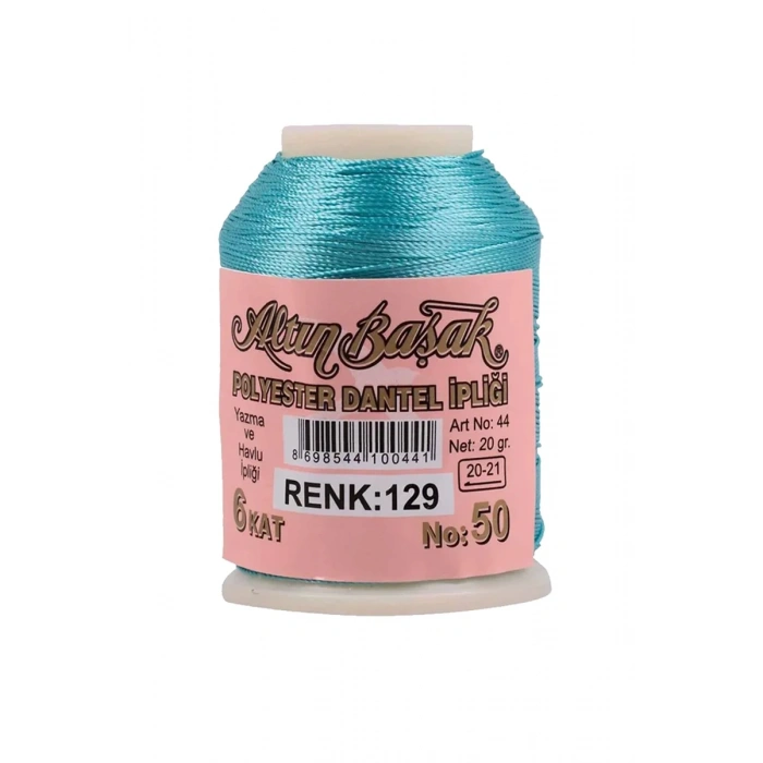 3 Adet Altınbaşak Oya ve Dantel İpi 20 gr - Biçomi - No: 129