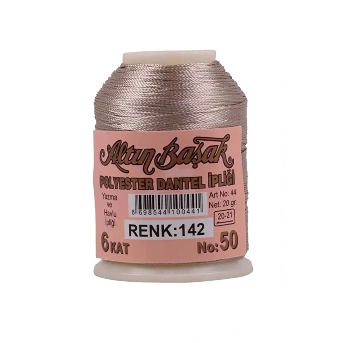 3 Adet Altınbaşak Oya ve Dantel İpi 20 gr - Biçomi - No: 142