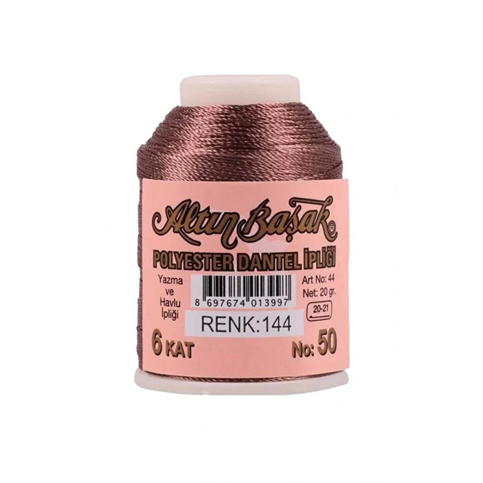 3 Adet Altınbaşak Oya ve Dantel İpi 20 gr - Biçomi - No: 144 - 085 - 002