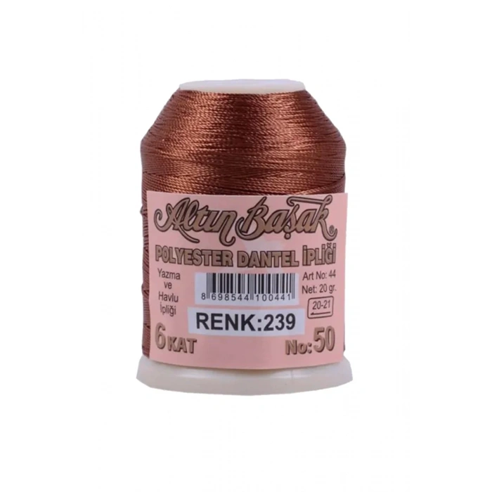 3 Adet Altınbaşak Oya ve Dantel İpi 20 gr - Biçomi - No: 239 - 329 - 715