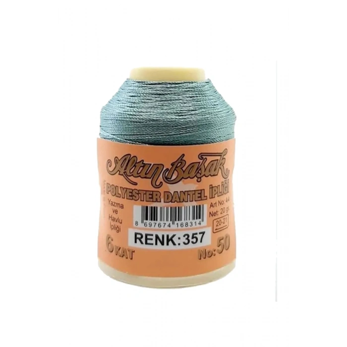 3 Adet Altınbaşak Oya ve Dantel İpi 20 gr - Biçomi - No: 357