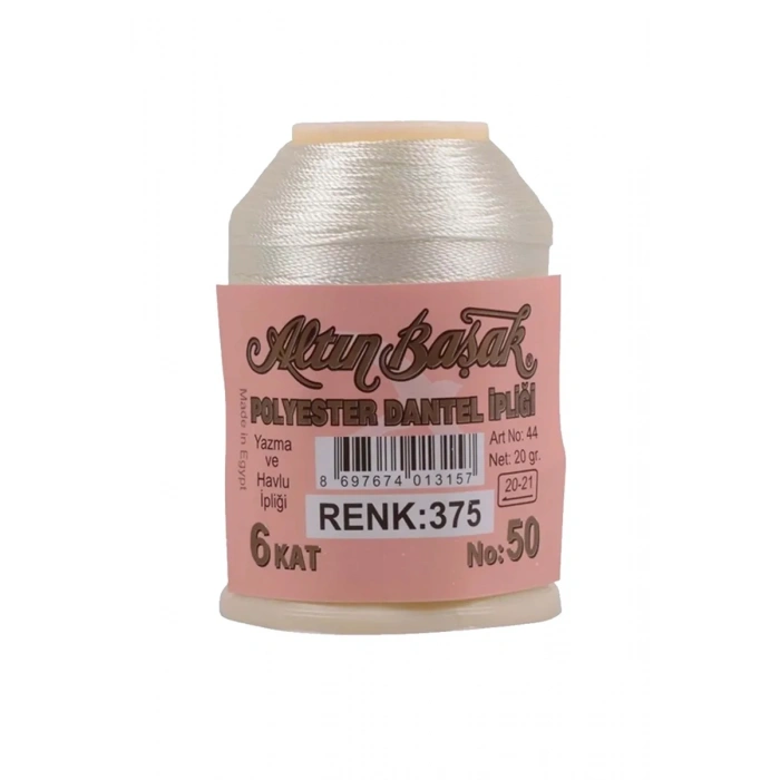 3 Adet Altınbaşak Oya ve Dantel İpi 20 gr - Biçomi - No: 375