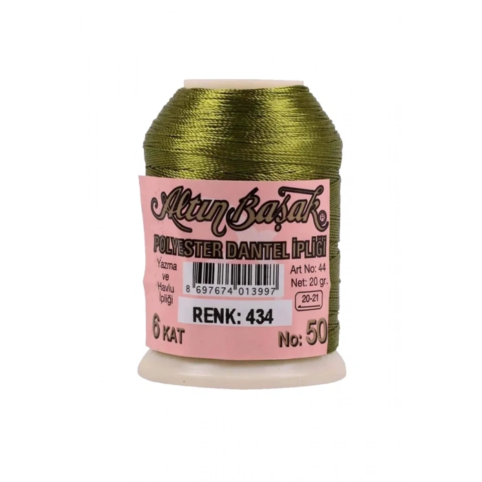 3 Adet Altınbaşak Oya ve Dantel İpi 20 gr - Biçomi - No: 426 - 078 - 434