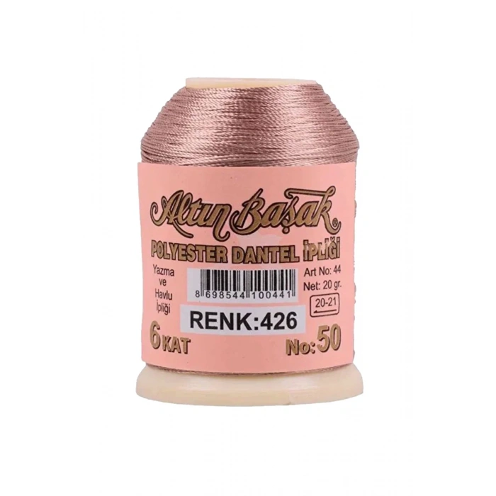 3 Adet Altınbaşak Oya ve Dantel İpi 20 gr - Biçomi - No: 426