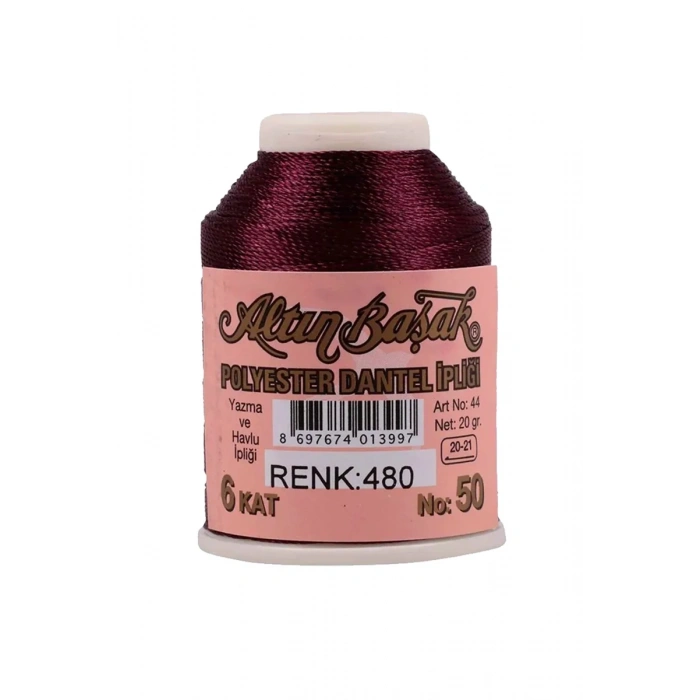 3 Adet Altınbaşak Oya ve Dantel İpi 20 gr - Biçomi - No: 480