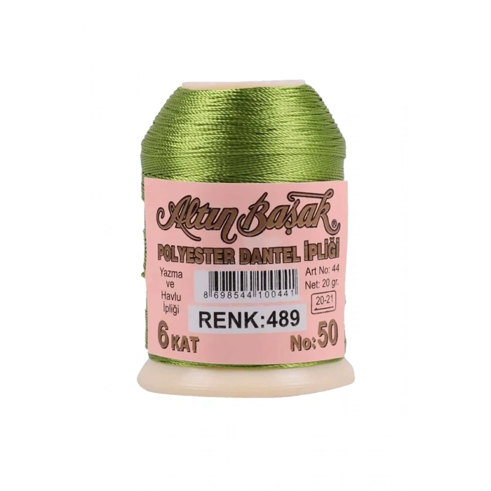 3 Adet Altınbaşak Oya ve Dantel İpi 20 gr - Biçomi - No: 489