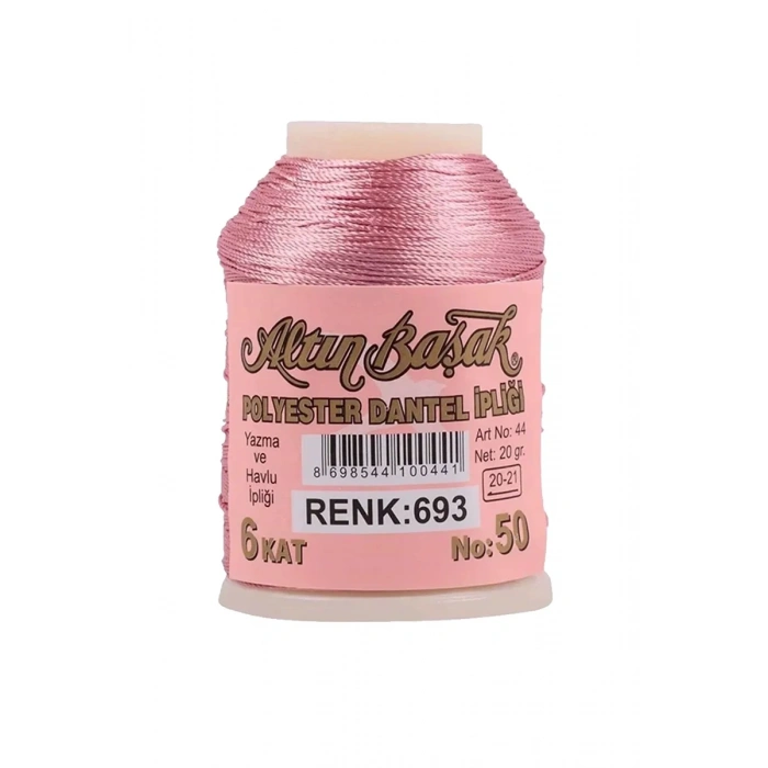 3 Adet Altınbaşak Oya ve Dantel İpi 20 gr - Biçomi - No: 693