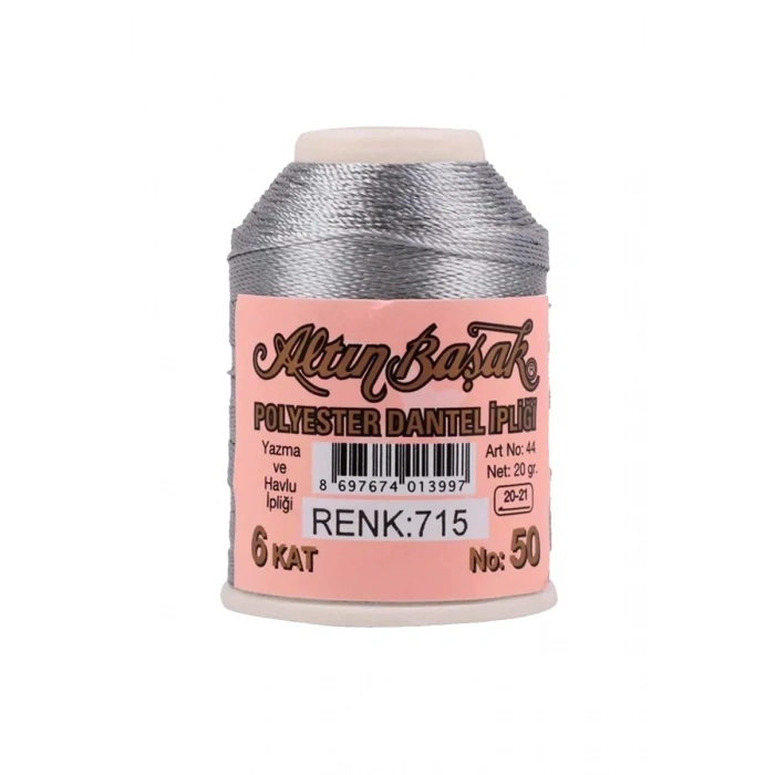 3 Adet Altınbaşak Oya ve Dantel İpi 20 gr - Biçomi - No: 715