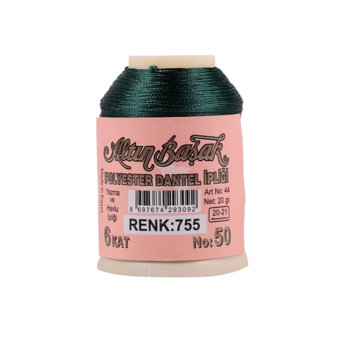 3 Adet Altınbaşak Oya ve Dantel İpi 20 gr - Biçomi - No: 755