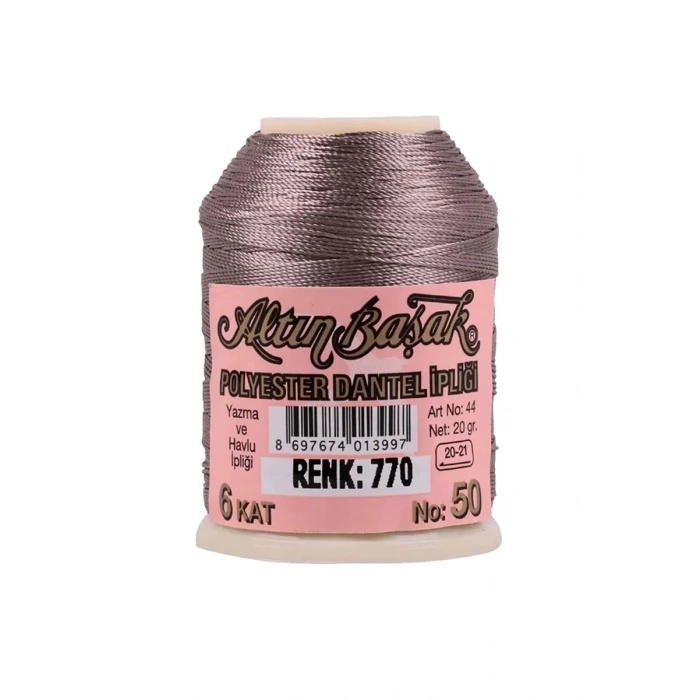 3 Adet Altınbaşak Oya ve Dantel İpi 20 gr - Biçomi - No: 770