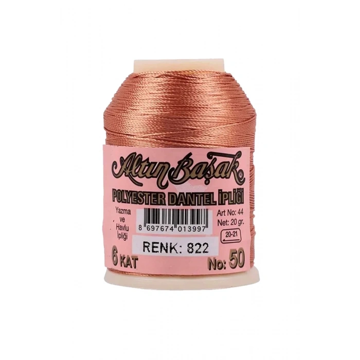 3 Adet Altınbaşak Oya ve Dantel İpi 20 gr - Biçomi - No: 822
