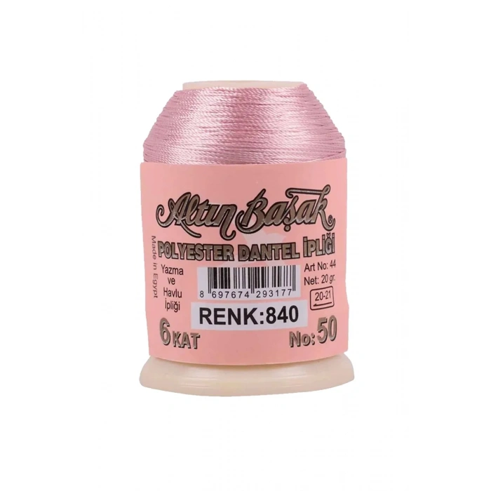 3 Adet Altınbaşak Oya ve Dantel İpi 20 gr - Biçomi - No: 840