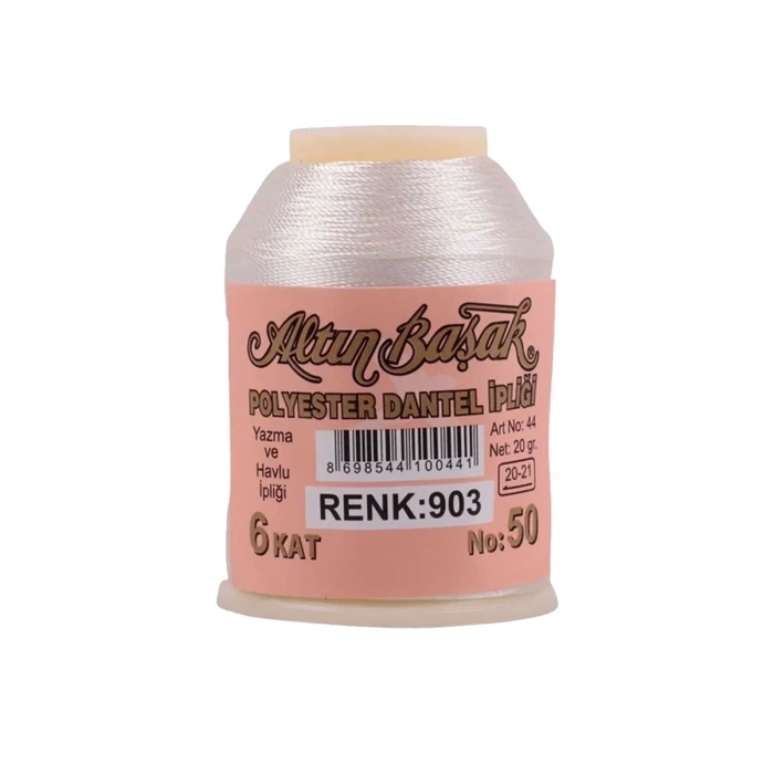 3 Adet Altınbaşak Oya ve Dantel İpi 20 gr - Biçomi - No: 903