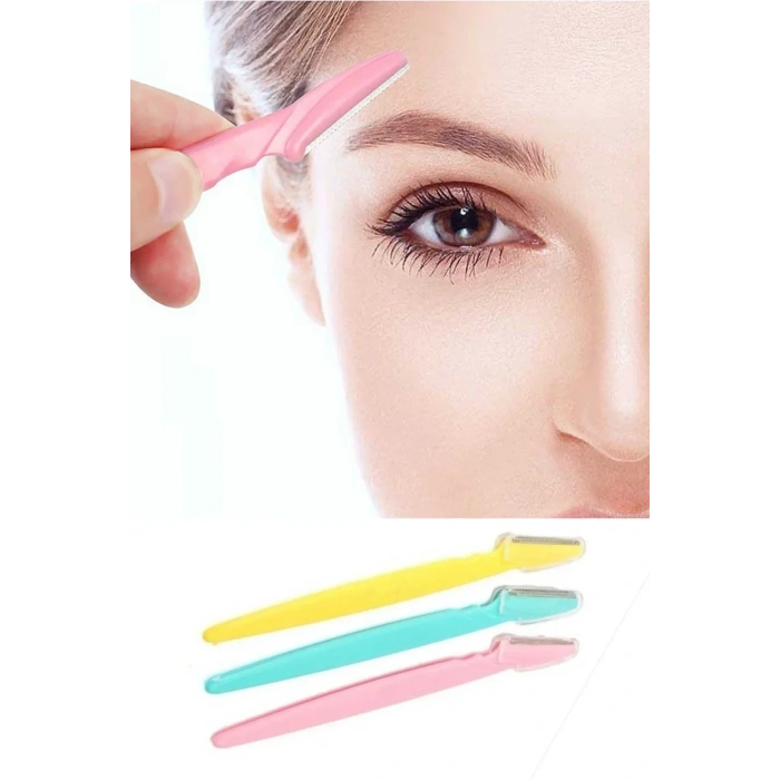 3 Adet Kaş Şekillendirici Ustura