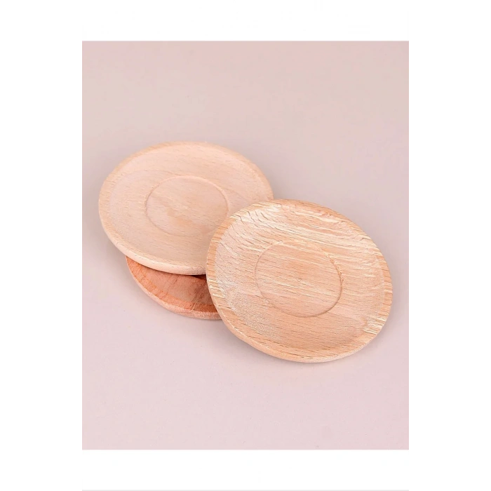 3lü Çay Tabağı Yuvarlak Biçomi-81180