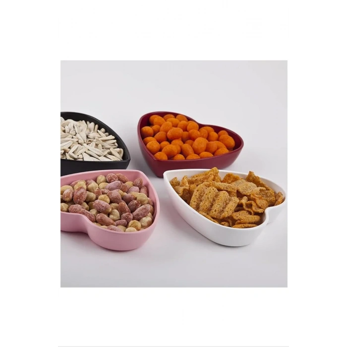 4 Parça Kalp Çerezlik Biçomi-M11349