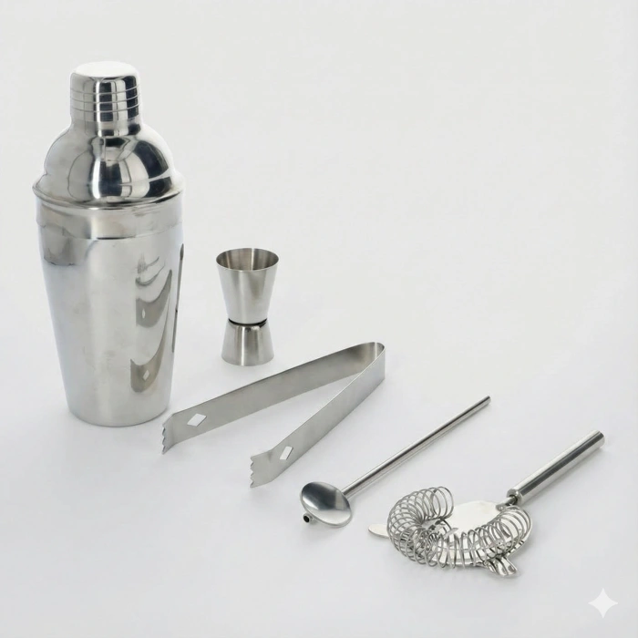 5 Parça Kokteyl Hazırlama Seti 550 Ml