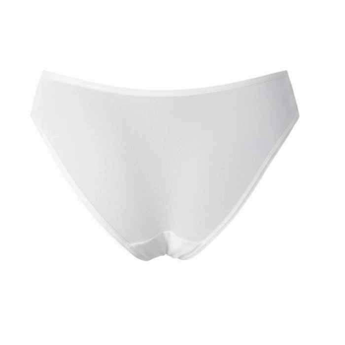 Bicomi Güpürlü Taşlı Beyaz Tül Fantezi Külot