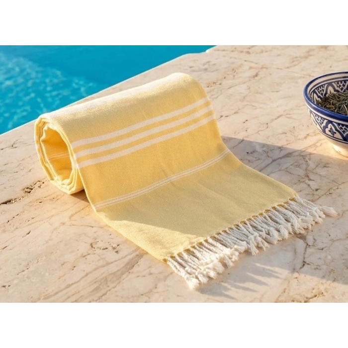 Summer Wind Soft: Hızlı Kuruyan, Yer Kaplamayan %100 Doğal Pamuk Plaj ve Banyo Peştemalı