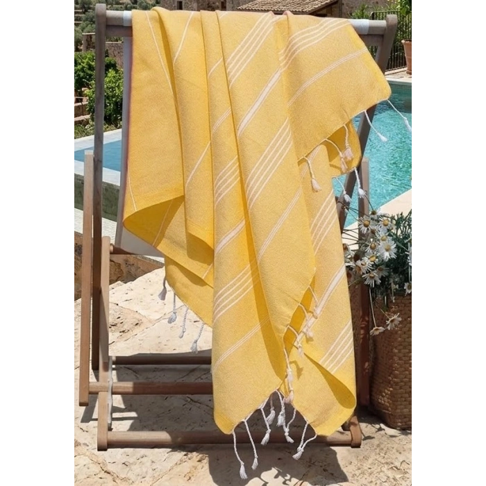 Summer Wind Soft: Hızlı Kuruyan, Yer Kaplamayan %100 Doğal Pamuk Plaj ve Banyo Peştemalı