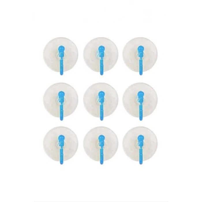 9Lu Eko Vantuz Askı Şeffaf 2,5 Cm Biçomi-SF-855