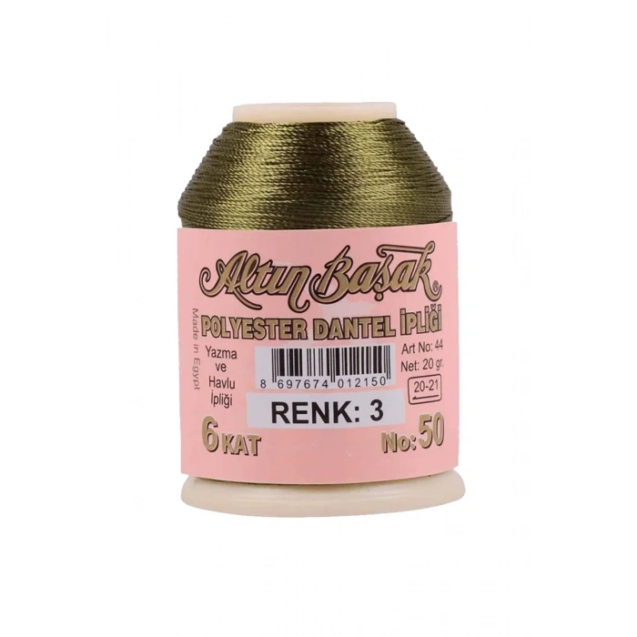 Altınbaşak Oya ve Dantel İpi 20 gr - Biçomi - No: 003