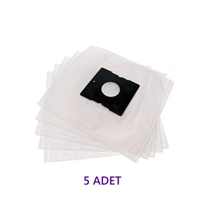 Arçelik Uyumlu S 4210 4240 4250 Süpürge Toz Torbası 5 Adet - Biçomi