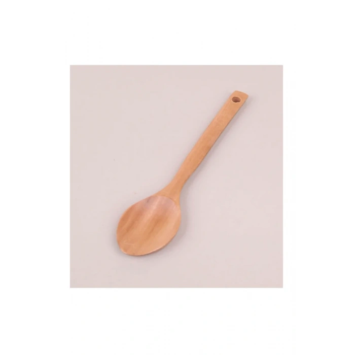 Balsa BLS-029A Ahşap Yemek Servis Kaşığı 28 cm mudanis