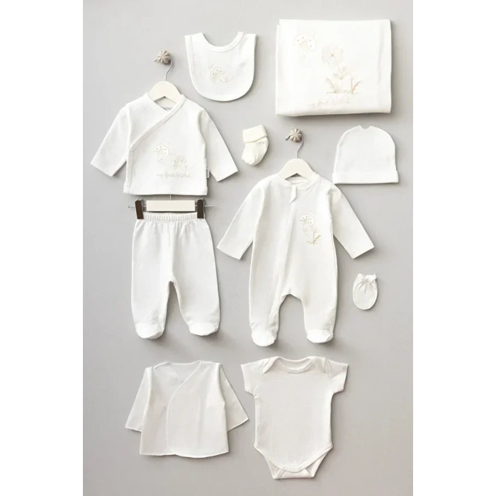 Bebitof Uğur Böceği 10 Parça Hastane Çıkışı 10122 Ekru