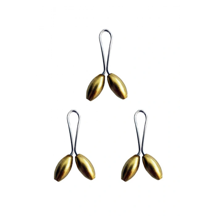 biçomi 3 Adet Tesettür Eşarp ve Şal Klipsi Sarı