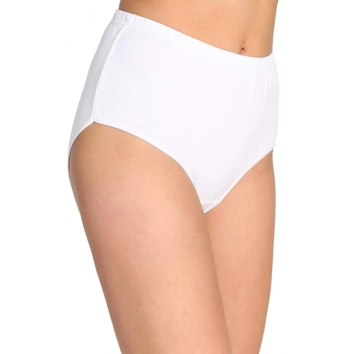 biçomi 3 Adet Tutku Kadın Yüksek Bel Bato Kalın Lastik Külot S3