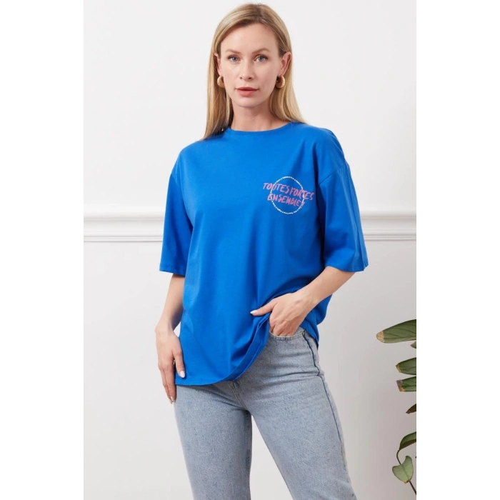 BİÇOMİ Baskılı tişört