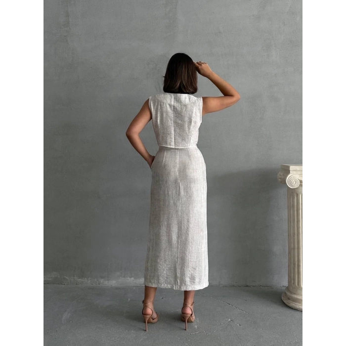 BİÇOMİ Çilek takım etek yelek